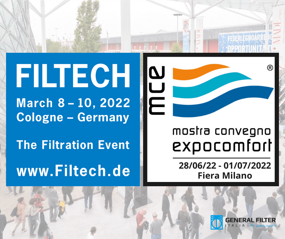 General Filter Italia partecipa a Filtech & MCE 2022